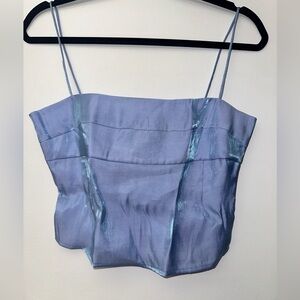 Princess Polly White Rabbit Top, Size 4/Small